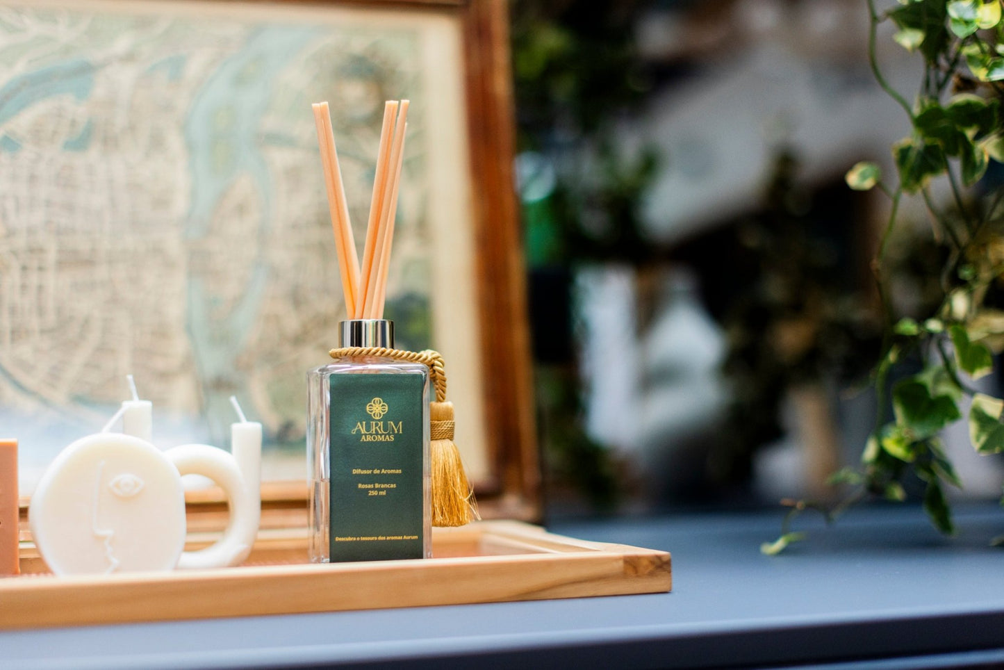 Difusor de Aromas - Limão Siciliano 250ml - Casa Aurum