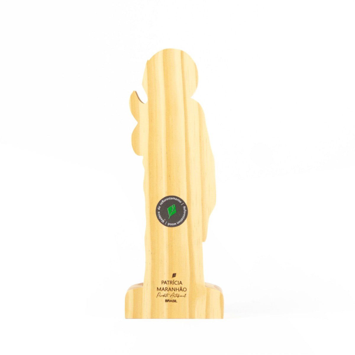 Escultura São Judas Tadeu Madeira - Casa Aurum