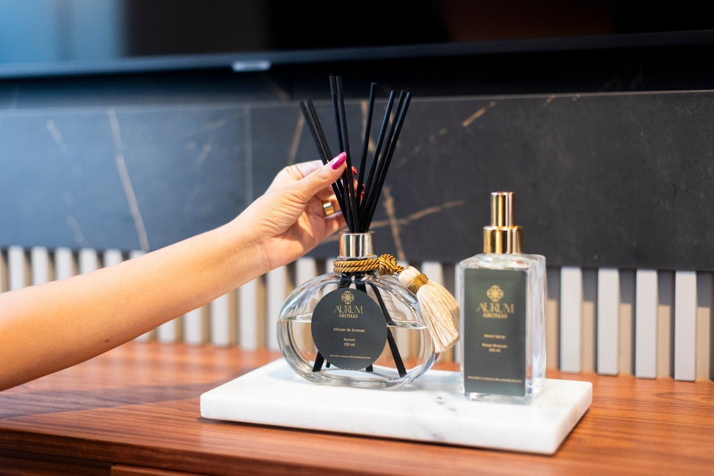 Home Spray Aurum 250 ml - Queridinho da Mariely - Casa Aurum