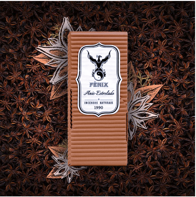 Incenso Natural de Anis - Estrelado - Casa Aurum