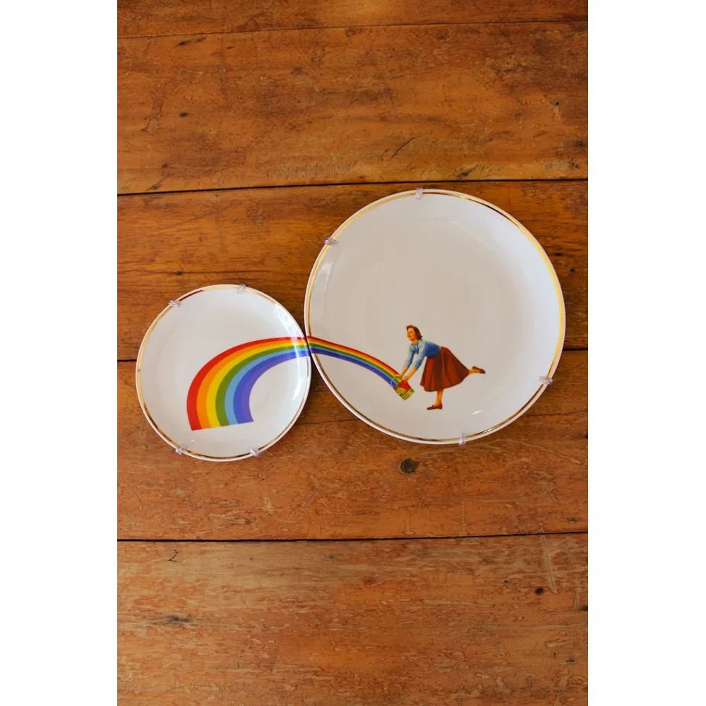 Pratos Arco Íris - Greghi Design - Casa Aurum