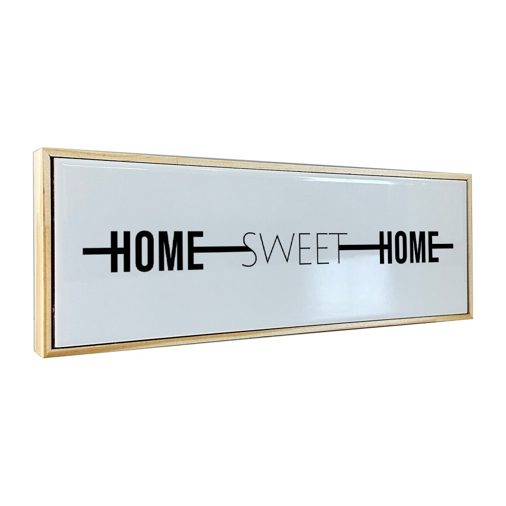 Quadro Decorativo Em Azulejo 10x30 Home Sweet Home - Casa Aurum