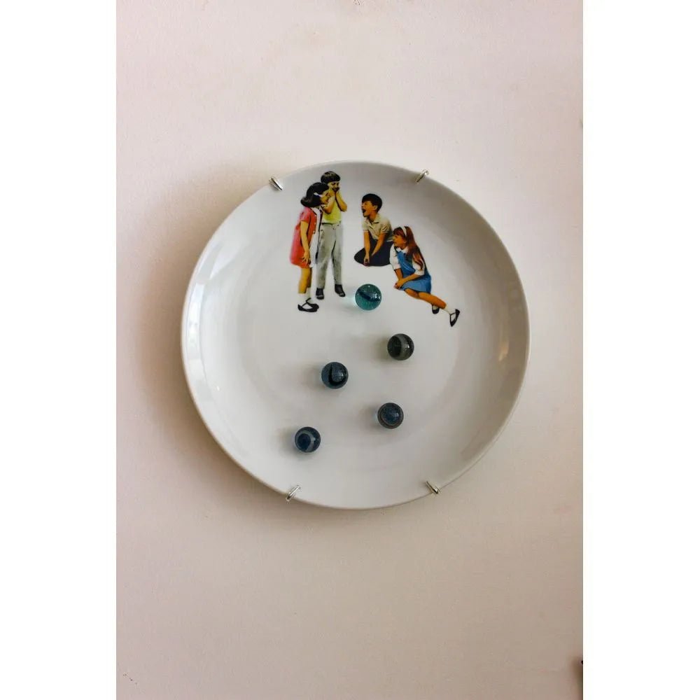 Prato Decorativo Bola de Gude - Greghi Design - Casa Aurum